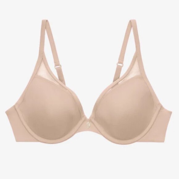 THIRDLOVE 24/7 Classic Contour Plunge Bra - 36A - Picture 1 of 5